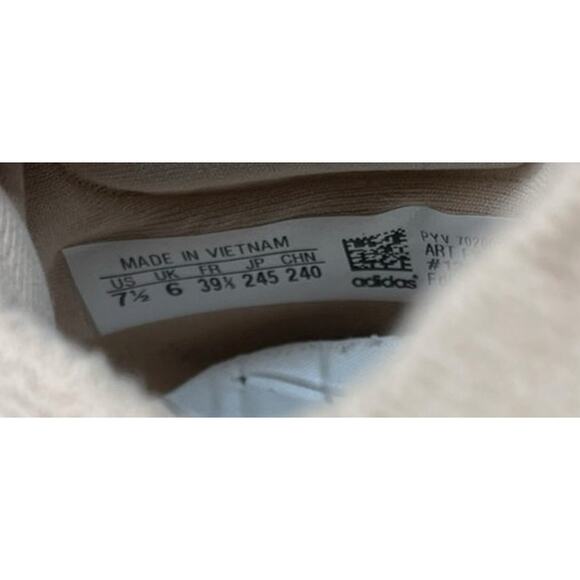 Adidas Womens Ultraboost 21 Running Shoes Ash Pearl/Hazy Rose Size 7.5 - Picture 6 of 6